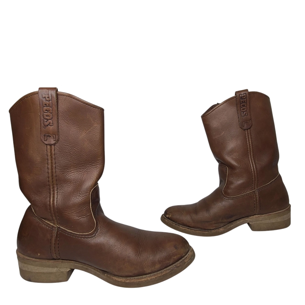 Red Wing Shoes Pecos Nailseat Boots 1155 Size 9EEE Triple Wide - Picture 4 of 16